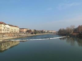 river po, turin foto