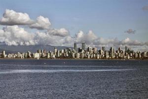 vancouvers skyline kanada foto