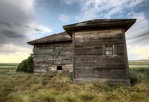 övergiven bondgård saskatchewan kanada foto