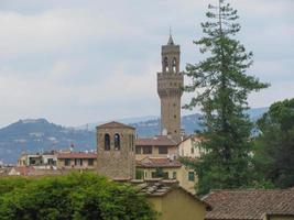 utsikt över staden Florens i Italien foto