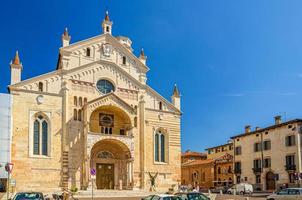 verona katedral, duomo di verona, la cattedrale di santa maria matricolare romersk-katolska kyrkan foto