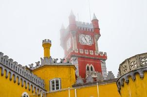 sintra, portugal pena nationalpalats eller palacio da pena foto