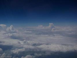 weite sicht im flugzeug foto