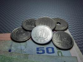 internationell pengar bakgrund foto