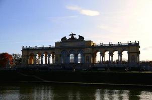 gloriettepalatset i Wien foto