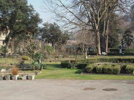 botaniska trädgårdar i Turin foto
