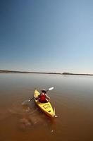 kajakpaddling i Manitoba foto