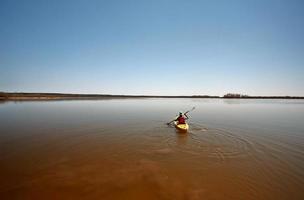 kajakpaddling i Manitoba foto