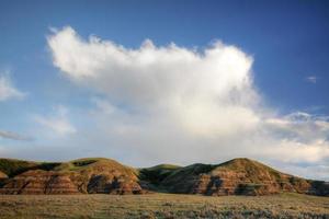 stor lerig dal i södra saskatchewan foto