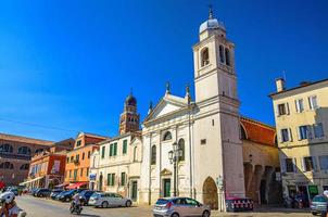 stadsbilden i chioggia foto