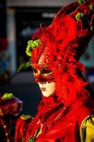 venetiansk karneval i rosheim, alsace, frankrike. foto