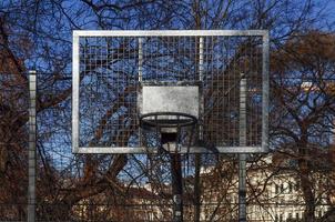 basked används för att spela basket sport foto