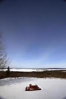vinter utsikt över dore sjön foto