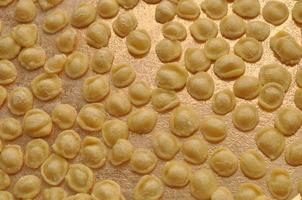 orecchiette pasta mat foto