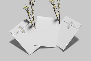 envelope c4 mockup foto