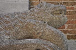 uråldrig mask i Venedig, Italien foto