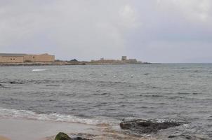 stranden i trapani foto