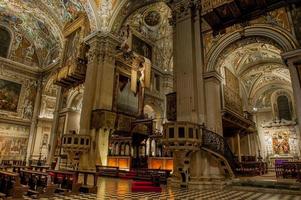 bergamo italien 2017 basilica santa maria maggiore i bergamo foto