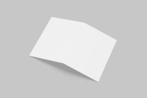 a4 flyer bifold blank mockups foto