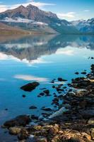 utsikt över lake mcdonald i montana foto