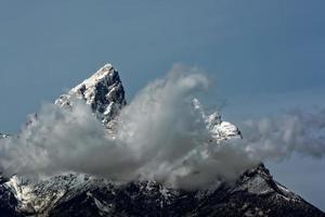 bergskedjan grand teton foto