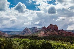 bergen i sedona arizona foto