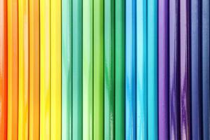 mönster skapat med färgpennor används som färgstark bakgrund. foto