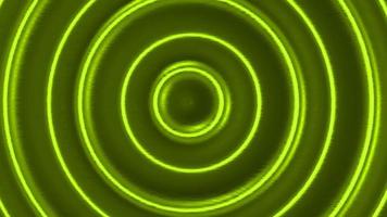 grön bakgrund 4k cirkulärt mönster metallisk textur illustration 3D-rendering foto