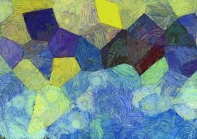 abstrakt oljemålning bakgrund impressionistisk stil illustrerad för att skapa mönster. foto