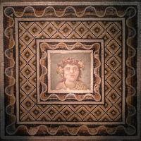 mosaico con busto di dionisio palazzo massimo museum rom lazio italien foto