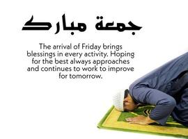 jumma mubarak citat. islamisk motivation foto