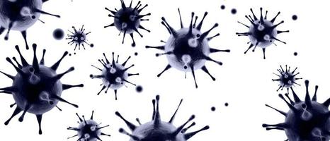 Corona virus bakgrund, pandemisk risk koncept. 3d illustration foto