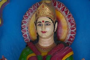 maha laxmi devi staty hinduisk gudinna foto