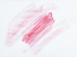 rosa akvarell pensel textur bakgrund foto