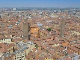 Flygfoto över bologna foto