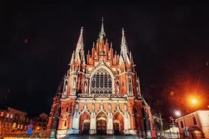 kyrka st. joseph i krakow, polen. foto