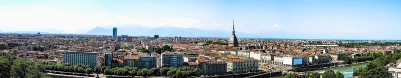 hdr turin panoramautsikt foto