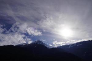 vacker berg högupplöst bild foto