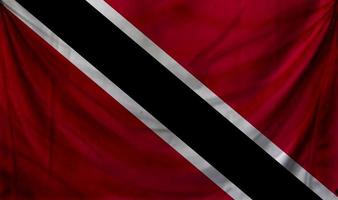 trinidad och tobago flagga våg design foto