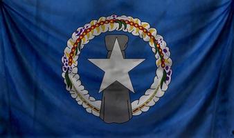 Northern Mariana Islands flagga våg design foto