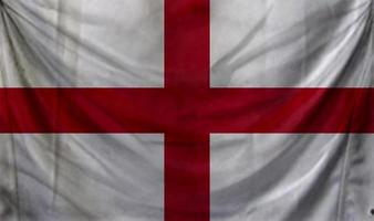 Englands flagga vajar. bakgrund för patriotisk och nationell design foto