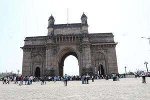 mumbai, indien 17 mars gateway of india på mumbai, indien. foto