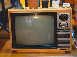 tv och vintage foto