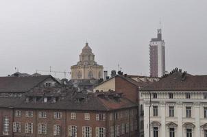 utsikt över staden turin foto