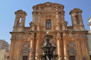 chiesa del purgatorio kyrka i marsala foto