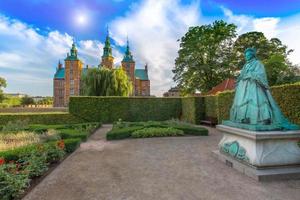 landmärke Christiansborgs slott i Köpenhamn foto