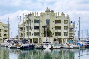 Benalmadena, Andalusien, Spanien, 2014. utsikt över marinan vid Benalmadena foto