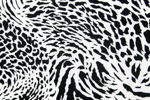 textur av print tyg randig zebra och leopard för bakgrund foto