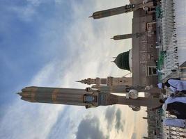 madinah, saudiarabien, dec 2021-prophets moské, al masjid al nabawi foto