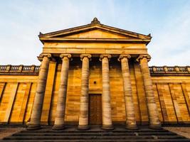 hdr scottish National Gallery i edinburgh foto